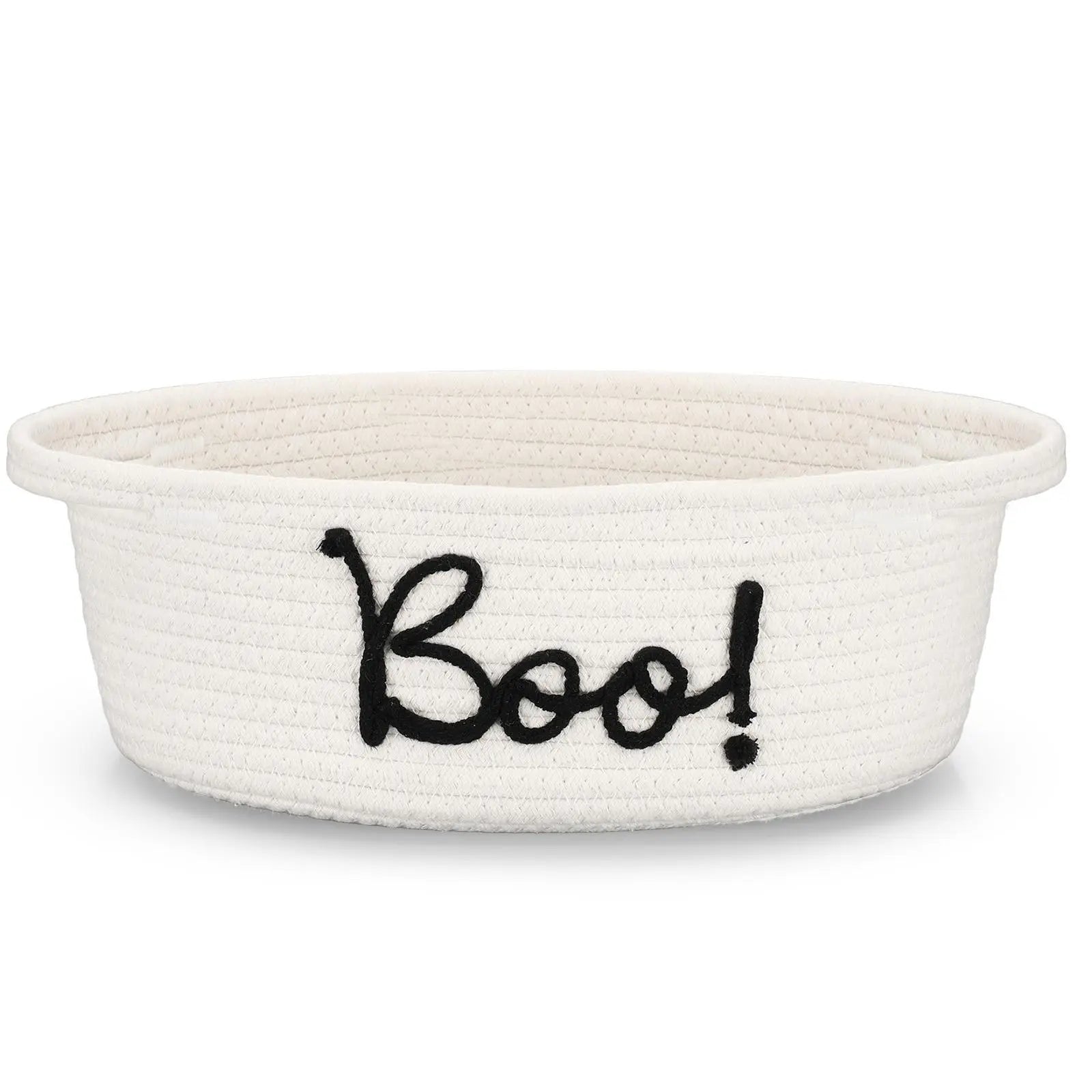 Gejoy Large Boo Basket with Handles for Halloween Spooky Face Boo Basket Cute Halloween Boo Basket Boo Woven Trick or Treat Gift Organizer for Halloween Party Favors, Spooky Gift Basket for Girlfriends Adults Her Bestie Teens Boyfriends Girls Sister Mom