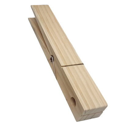 Clothespin Bathroom Towel Holder Wooden Giant Towel Clip Wall Mounted Bathroom Towel Holder Rural Style Large Clothespin Hook